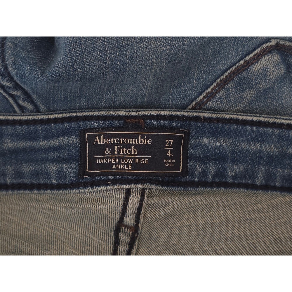 Abercrombie & Fitch Skinny Ankle Jeans Size 4/27S - Picture 8 of 8